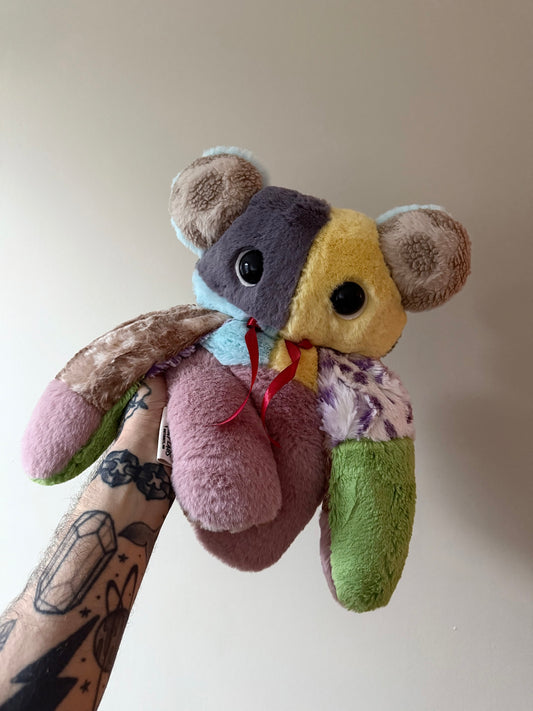 Sparkles (patchwork OOAK bear)