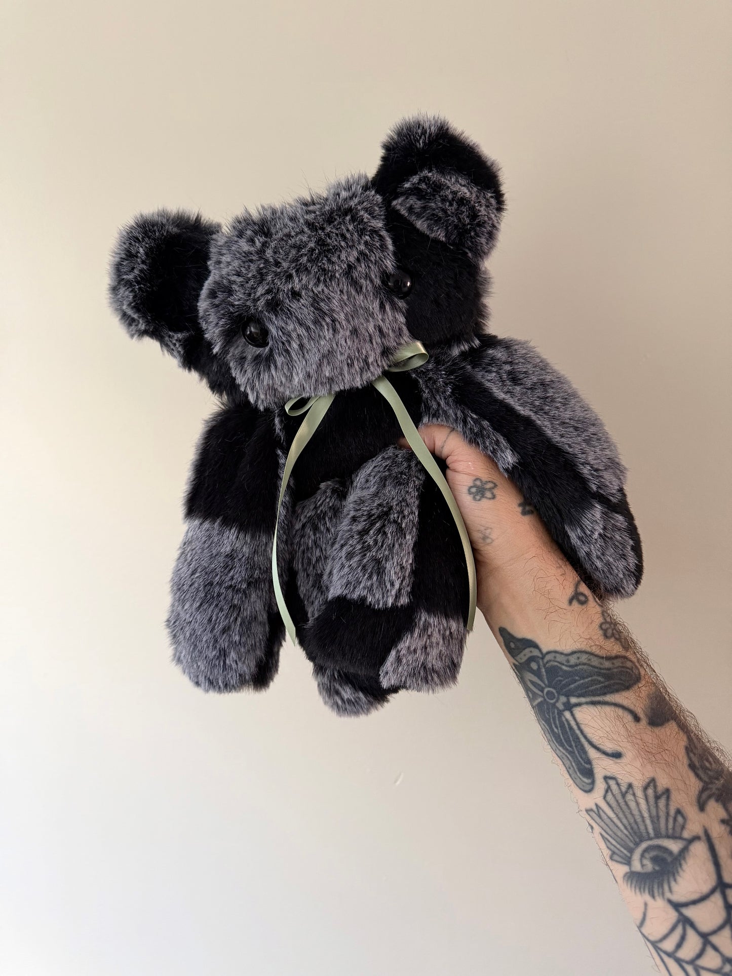 Waves the Checker Bear OOAK