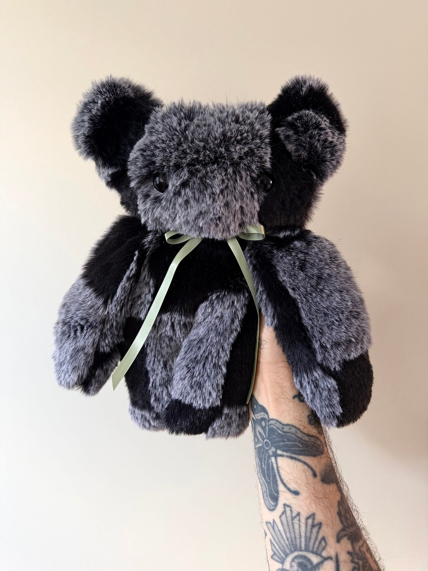 Waves the Checker Bear OOAK
